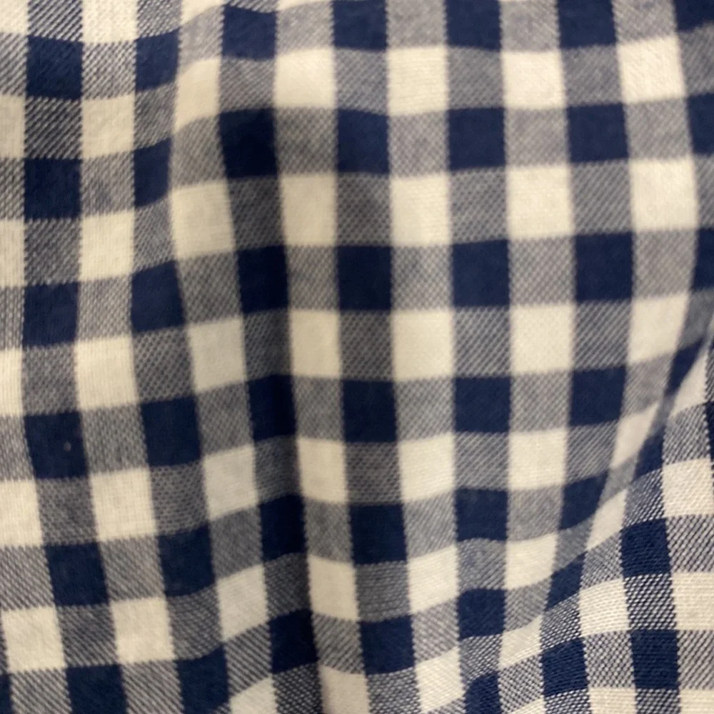 SALE❗️❗️❗️Baby Gap blue and white gingham button down   18-24 months